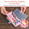 Premium Bobbin Storage Box Set - Upgraded Secure Latching Lids