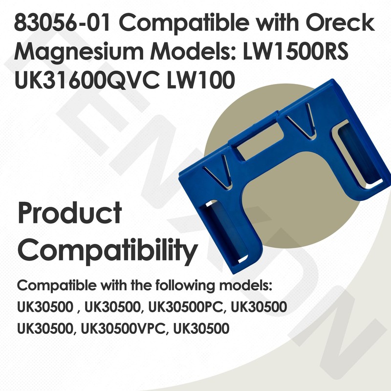 83056-01 Bag Dock Part Compatible with Oreck Magnesium LW100, LW1500