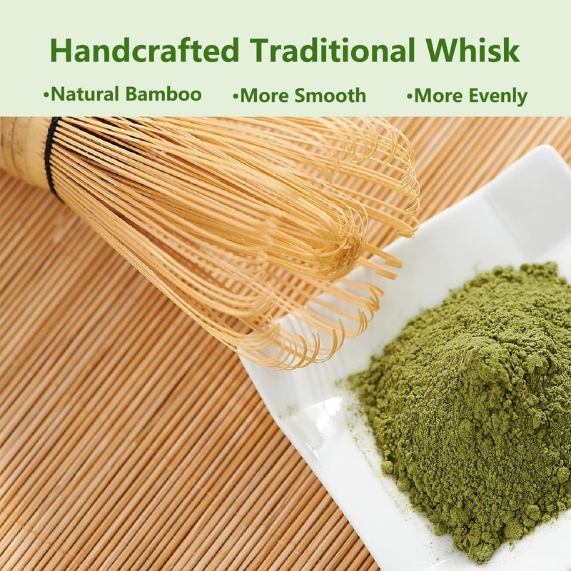 Haghito 8 PCS Matcha Whisk Set - Japanese Tea Ceremony