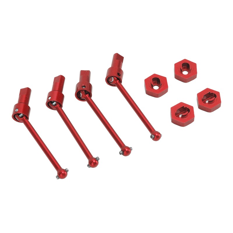 Front Rear Drive Shaft Aluminum Alloy Driveshaft CVD for Traxxas