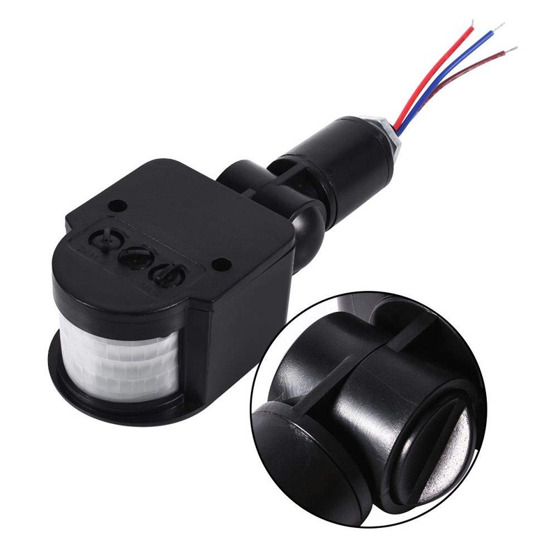LED 90~250V Motion Sensor Motion Sensor 180 Degree Security Infrared