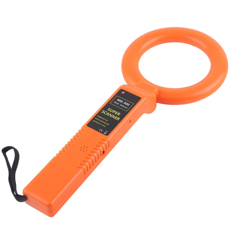 MD‑300 Handheld Metal Detector Security Scanner Finder Detecting Tool for