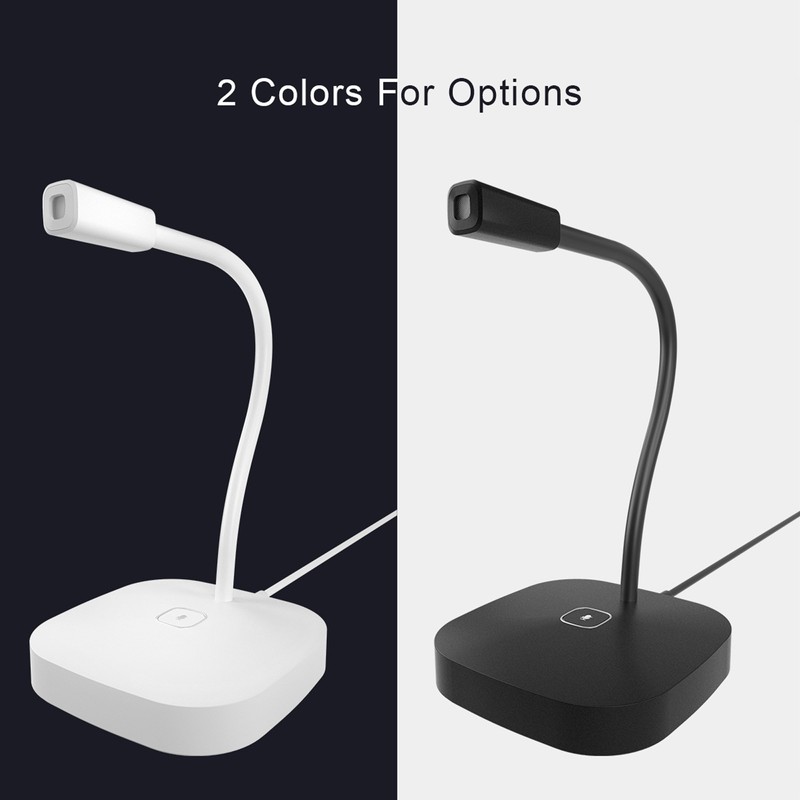 Desktop Computer Microphone USB Wired Microphone 360 Degrees Omnidirectional Condenser