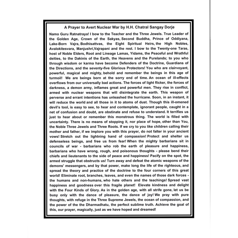 Radiant Heart Prayer Flags to Avert Nuclear War (10)