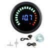 2in Car Voltmeter with LED Digital Display Vacuum Pressure Gauge