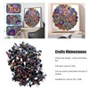 1000 Pcs Crafts Rhinestones AB Fancy Horse Eye Shaped Crystal