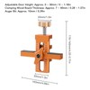 Cabinet Door Jig, 0~30mm Adjustable Cabinet Mounting Jig with Rebounder