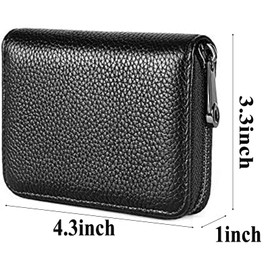 Business Credit Card Holder Organizer Wallet Binder Case Book for Men Women with 22 Card Slots