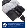 FLYBOYS Single Pen Holder - Heavy Duty Reversible Kneeboard -