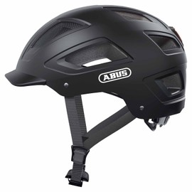 Abus Hyban 2.0, Cycling Helmet for Urban Commuting - Velvet Black - L (56-61)