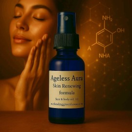 Ageless Aura Skin Renewing Formula. 1 oz  For Rebuilding Younger Healthier Skin