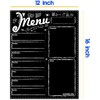 AWEELON Magnetic Dry Erase Menu Board for Fridge Weekly Meal