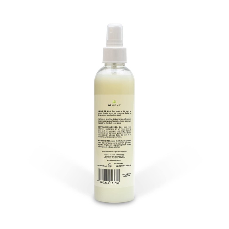 Loción facial reguladora y balanceador de ph hidratante 250 ml