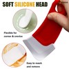 Honsva Silicone Dish Scraper to Kitchen Cleaning for Pans, Pots,