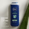 NIVEA MEN Maximum Hydration 3-in-1 Body Wash with Aloe Vera,