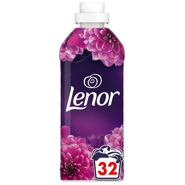 Lenor Relax Amethyst Blossom Dream Fabric Softener, 32 Washes, For Our Best Freshness Ever With Plant-Based Softness, 800 ml