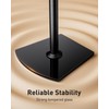 Perlegear Perlegear Universal Speaker Stands Pair with Cable Management, 33.6