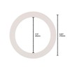Univen Gasket Compatible with 6 Cup Bialetti Espresso Makers 2.16"