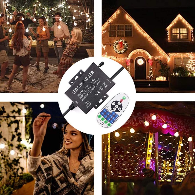 GQL 220V Universal Dimmer, 23 keys RF Remote Control +
