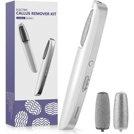 LINKEVAP Electric Callus Remover for Feet, Professional Pedicure Kit Foot Scrubber for Dry, Dead, Cracked, Hard Skin, at Home Feet Spa Care Kit for Men & Women