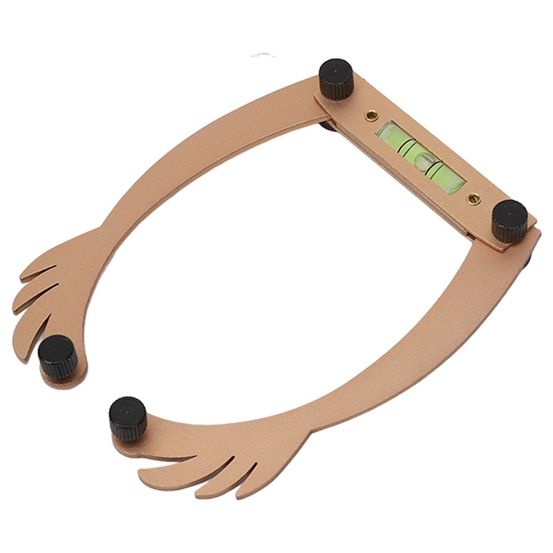 Eyebrow Bow Mapper Foldable Bow Tattoo Line Ruler Reusable Tattoo