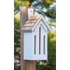 White Butterfly House for Outdoors, Garden, Backyard, and Home Decor