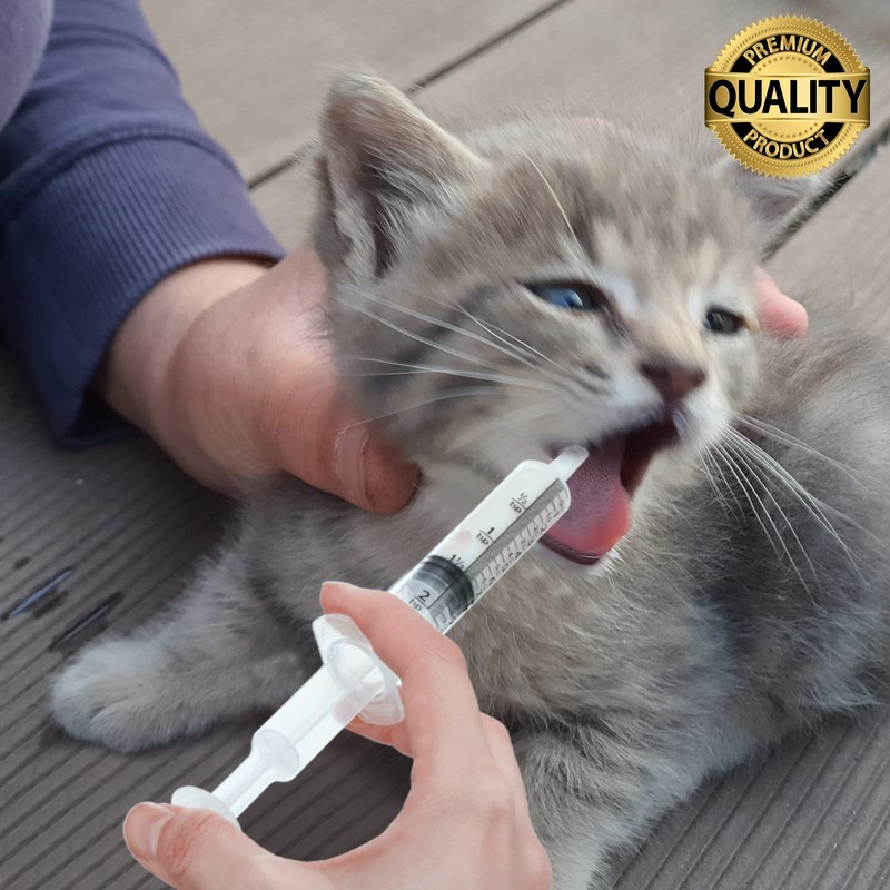 Frienda Large Plastic Syringe 4 Pack Measuring Syringe Tools Dispensing