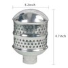 Gentle Garden Bubbler Sprinkler Heads - 2 Pack Aluminum Diffusers