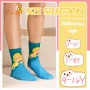 WELSOX Girls Kids Socks Gifts Cute Cat Fun Crew Fashion