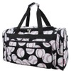 NGIL Baseball Print Duffle Bag