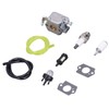 Carburetor Spark Plug Tubing Kit for Homelite UT‑10781 UT‑10926 33cc