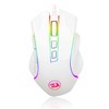 Redragon Raton Gaming M607W - Griffin Blanco, RGB Personalizable, 7
