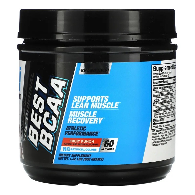 BPI Sports Aminoácidos Best BCAA Ponche 60 Porciones