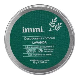 Immi 12 Desodorante Natural Ecologico Unisex Immi Grande 75g