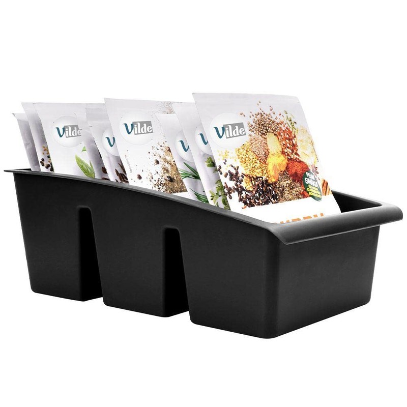 Vilde Kitchen Organiser, Storage Box for Spices, Bag Soups, Spice