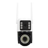 Dual Lens Security Camera HD 2MP Night Vision Motion Detection