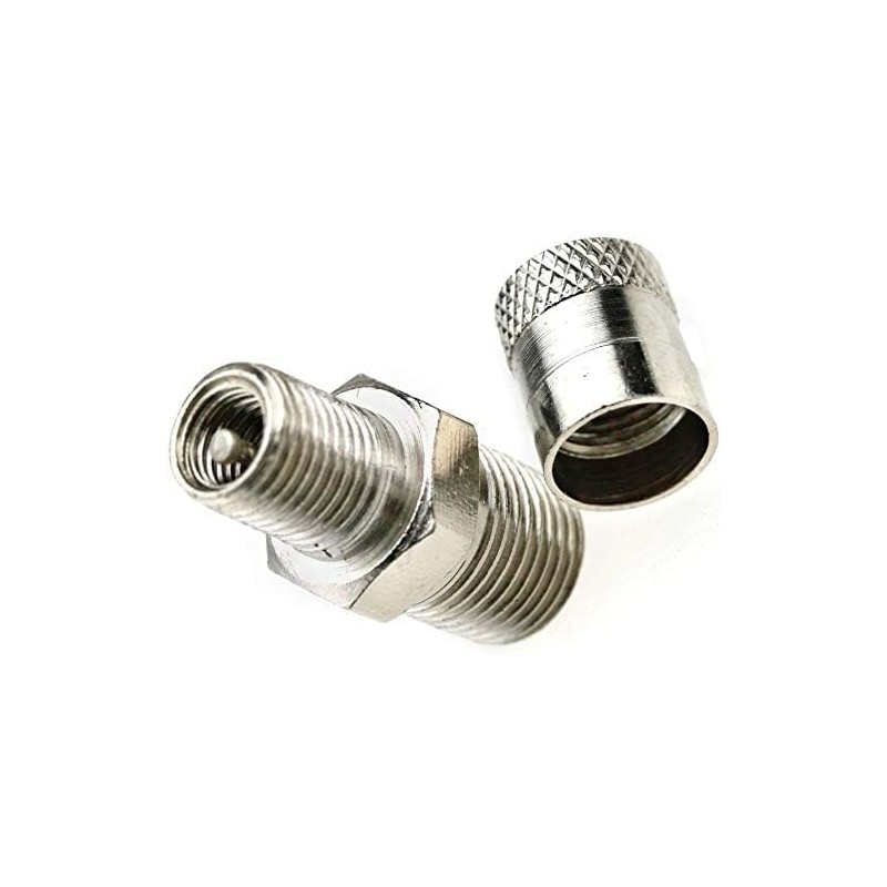Auto-plaza 2 pcs 1/8 Inch BSPT Schrader Tank Valve 25mm