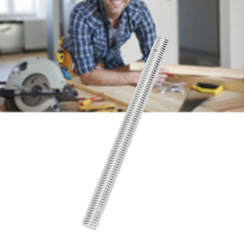 Pack of 10 M8 Threaded Rod, M8 x 100 mm