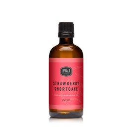 P&J Trading Fragrance | Strawberry Shortcake Oil 100ml - Candle Scents for Candle Making, Freshie Scent, Soap Making Supplies, Diffuser Oil Scents