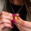 Modern Moments Gold Locket Necklace For Women - Oval Locket