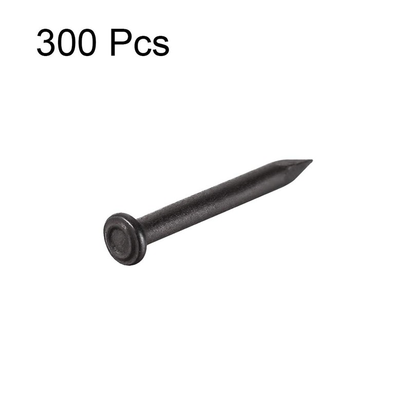 uxcell Hardware Nails Carbon Steel Point Tip Wall Cement Nail