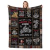 SKT T1 Motorcycle Blanket Motorcycle Gifts for Men Adults Teen