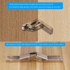 Zocipro Pack of 4 Hinge Folding Fittings, 90/170 Degree Folding