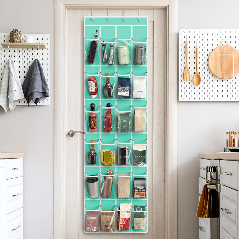 Simple Houseware 24 Pockets - Crystal Clear Over The Door