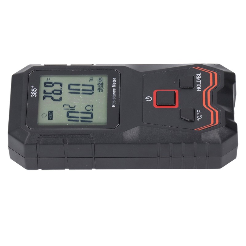 Resistance Tester LCD Display Auto Recognition Quick Response Resistance Meter