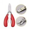 Nail clippers with cutting power of 1p, thick toenails, ingrown toenail care nippers 2ea