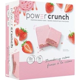 Power Crunch Proteína Bar Crema Fresa 12 unidades (12 x 40 g)
