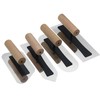 Japanese Venetian Plaster Finishing Trowel Set 4 PC Stainless Steel