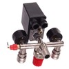 Pressure Regulator 230 V with Pressure Switch with 2 Measuring