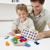 Wooden Hexagon Puzzle Tangram Toy Puzzle Montessori Learning Toy for